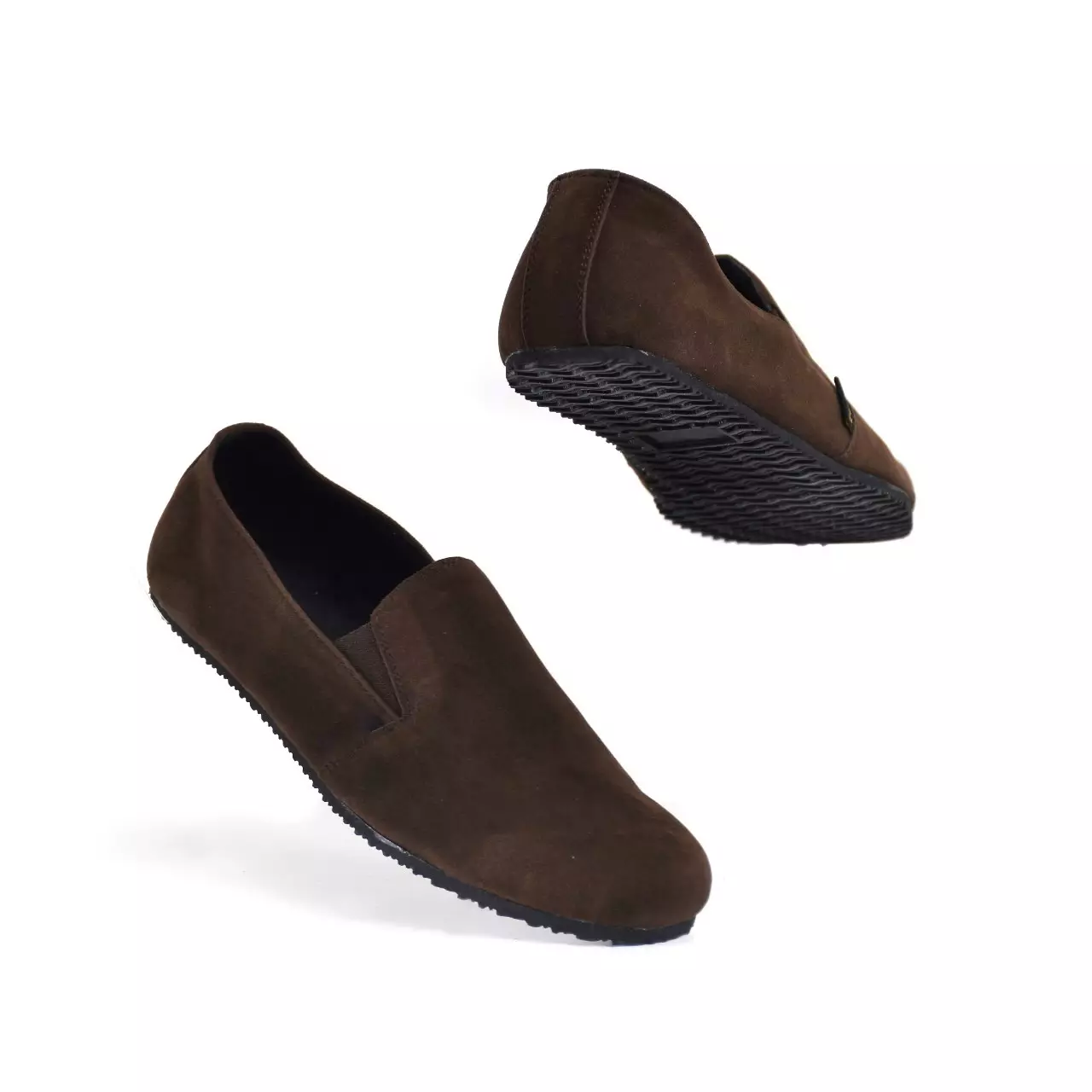 Country Boots Chiga - Sepatu Moccasin Flat - Brown