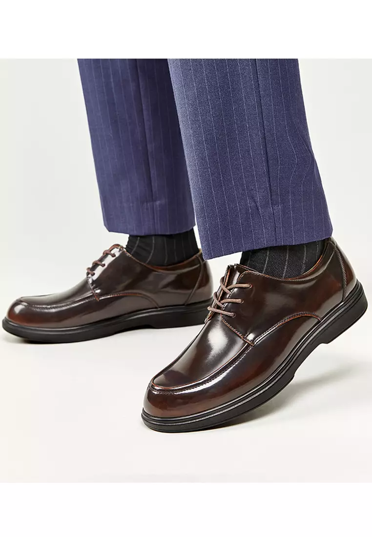 光面真皮德比鞋  KB25688-1