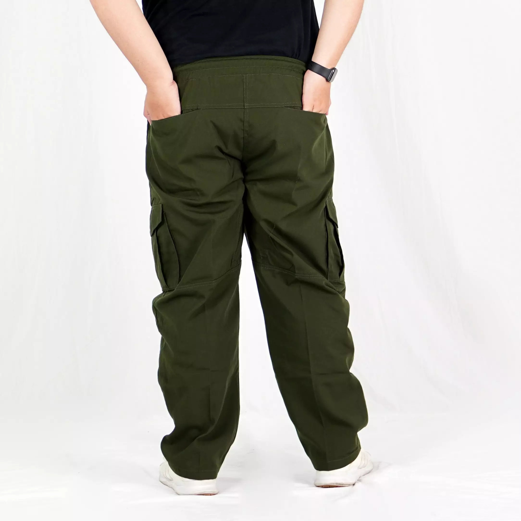  DESSY BIG Celana Cargo Wanita Ukuran Besar BIG SIZE Cargo Pants - ARMY
