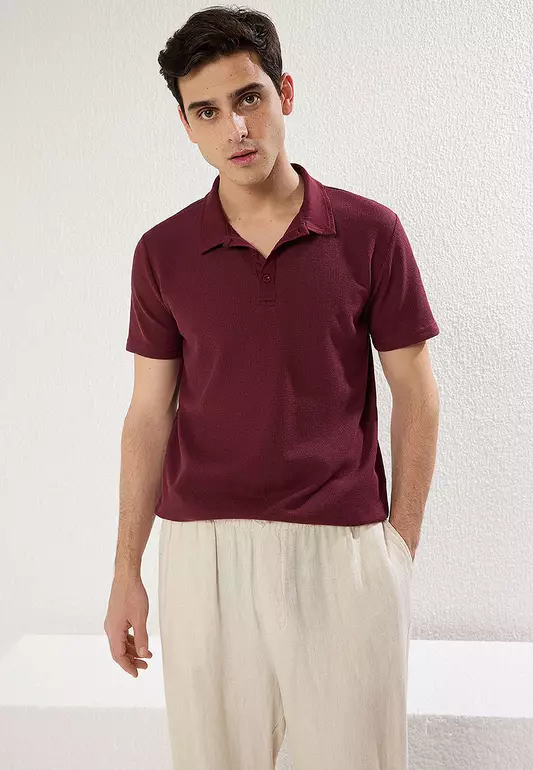 Cotton Slim Polo Shirt