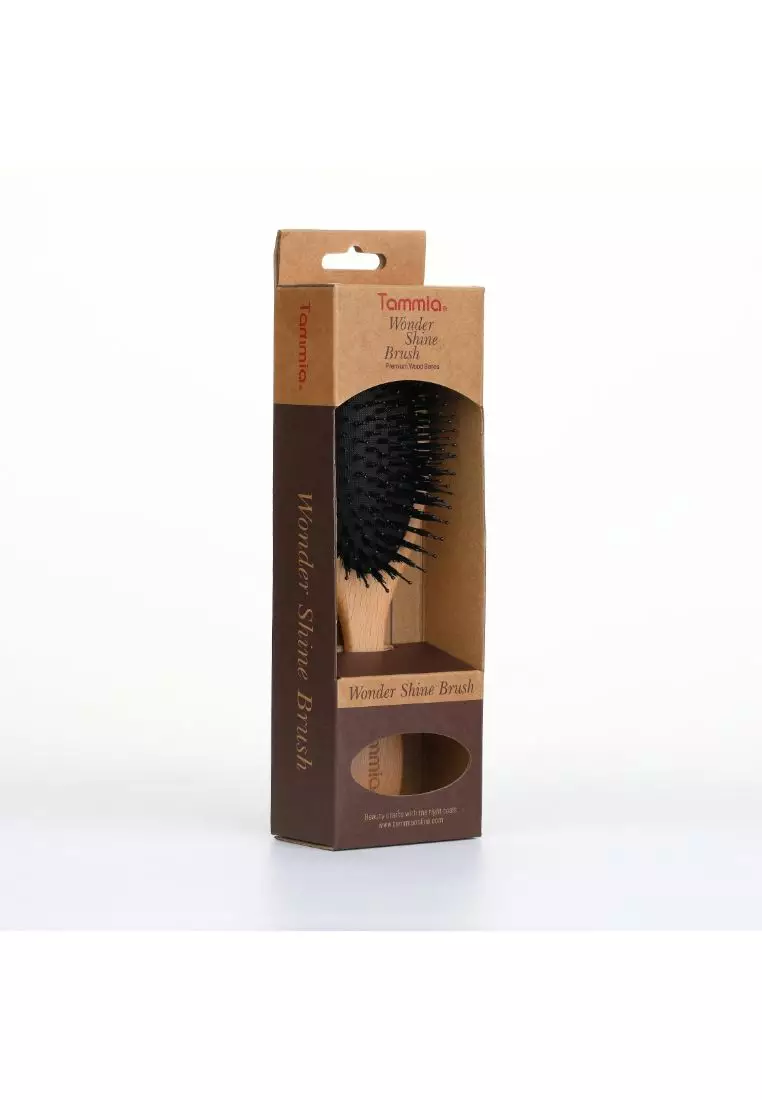 Tammia TDB-009BB Bamboo Wonder Detangling Brush