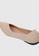 Milliot & Co. beige Arlette Pointed Toe Ballerina Flats C70E4SH53160A9GS_3