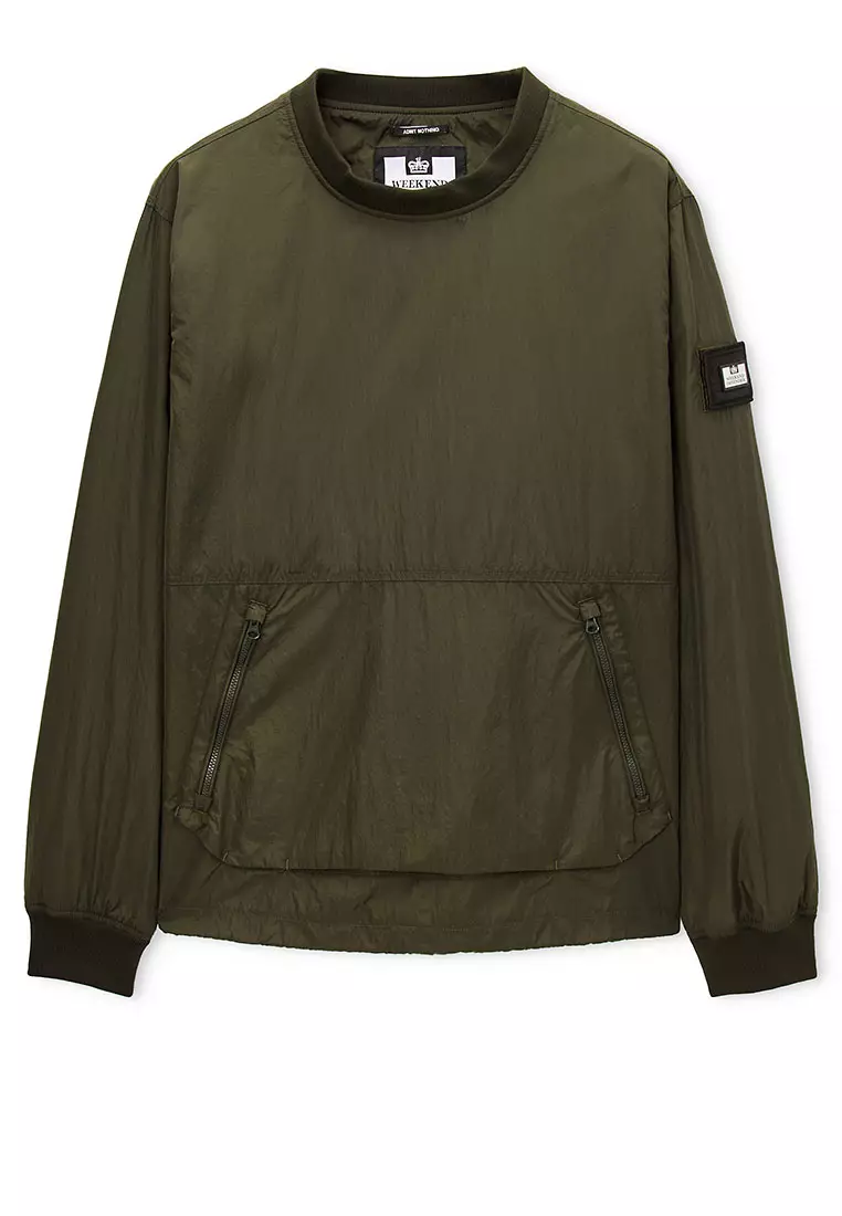 MENS BLACK FOREST KRAMER PARACHUTE CREW OVERTOP