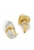 estele gold Estele Gold Plated Leafy Stud Earrings for Women 2A333ACAF64A91GS_3