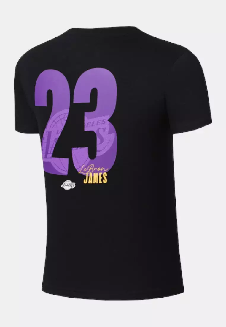 Los Angeles Lakers #23 Lebron James T-Shirts For Men Draft Night Collection