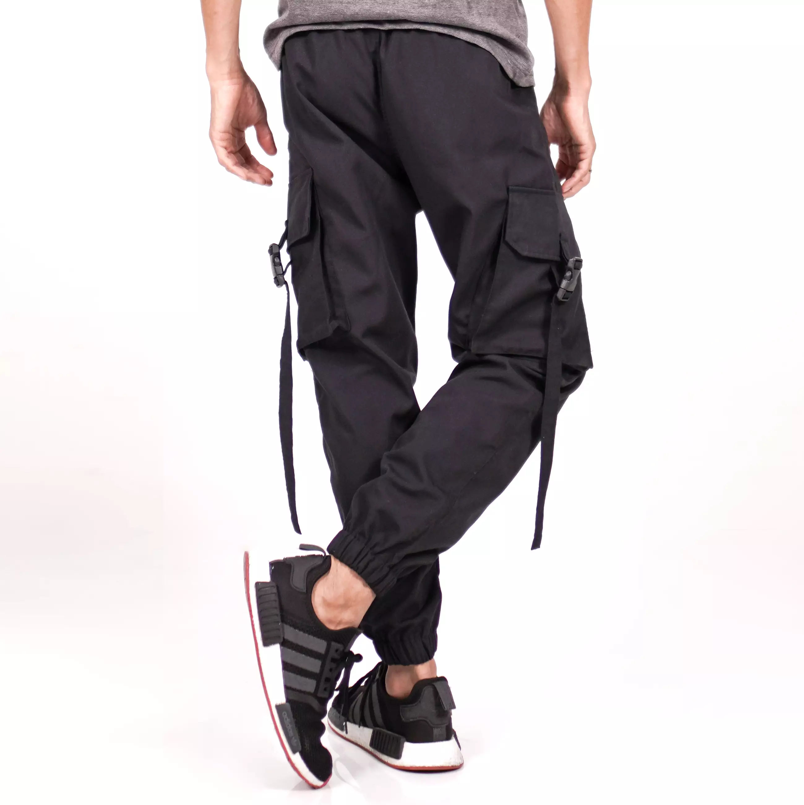 OKECHUKU Arthur Celana Hypebeast Celana Cargo Jogger Cargo Pants Pria