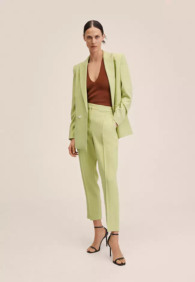 Buy Mango Suit Cropped Trousers 2025 Online ZALORA Philippines