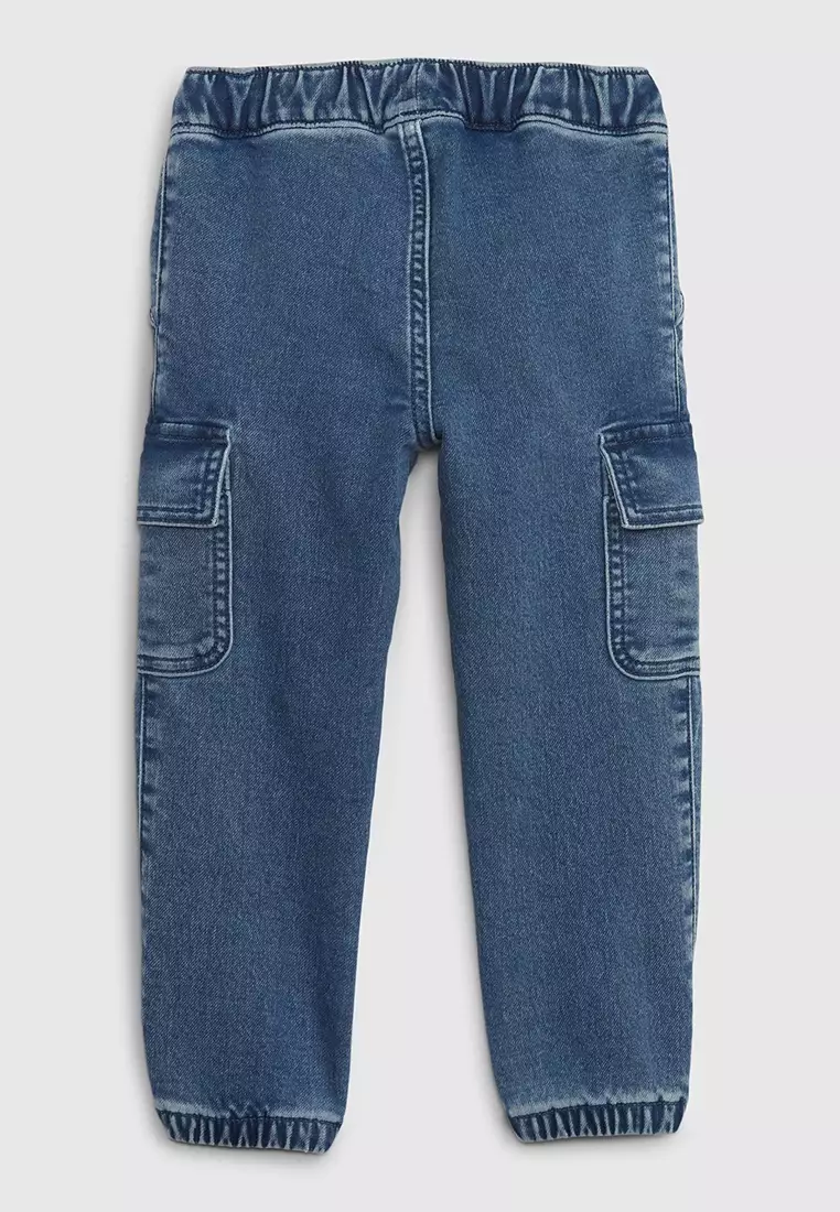 Gap denim joggers on sale