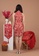 Love Knot red Xi Halter Neck Qipao Dress (Orange Red) 8882FAA02A7A03GS_6