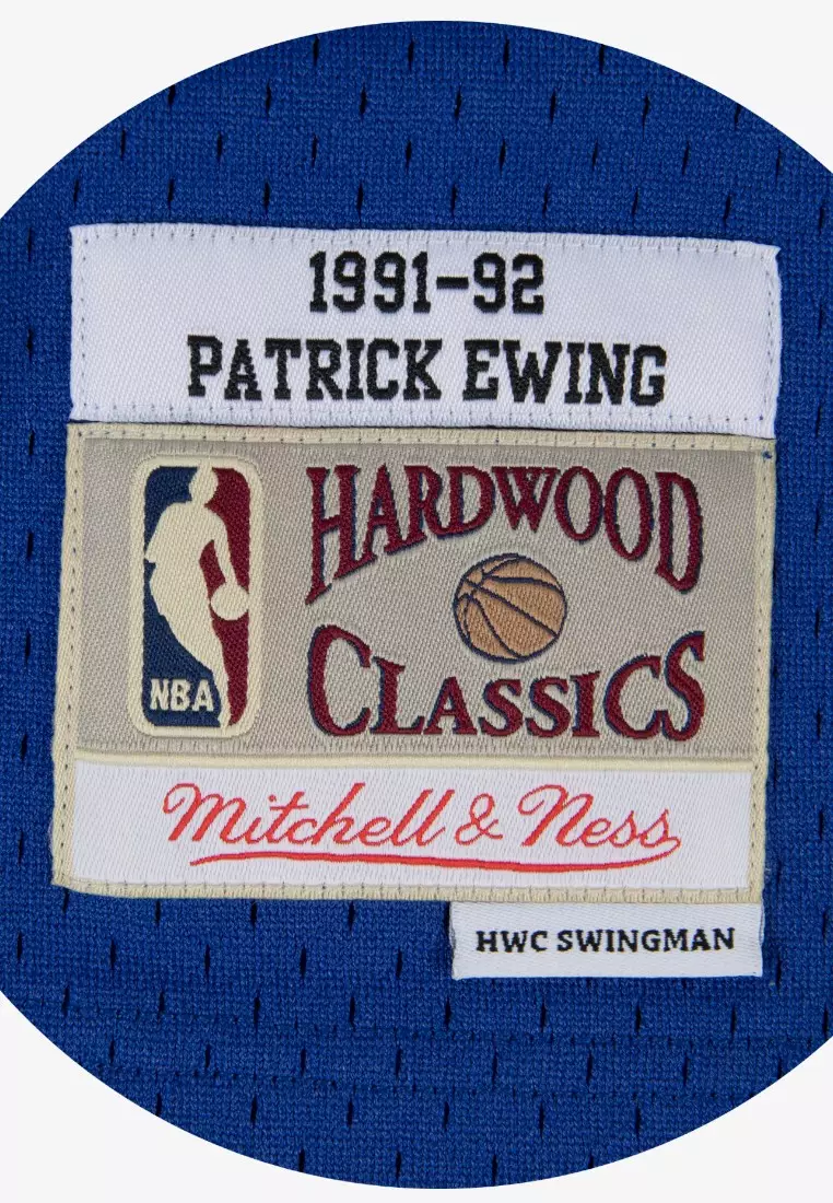 #33 Patrick Ewing 1991 New York Knicks Swingman Basketball Jersey