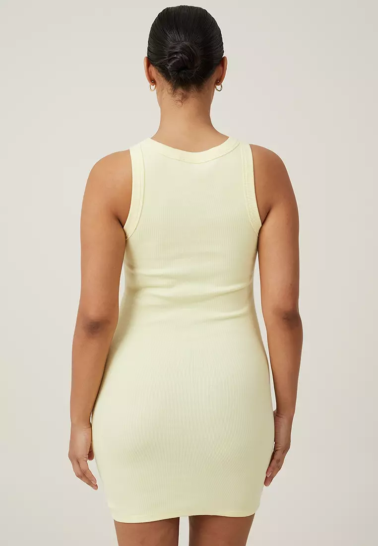 Rib Racer Mini Dress
