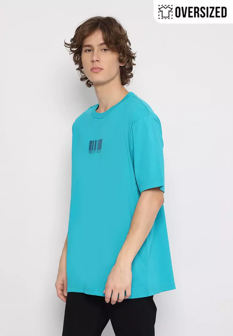 RBJ T-Shirt Cotton Combed Oversized Pria 2079250191