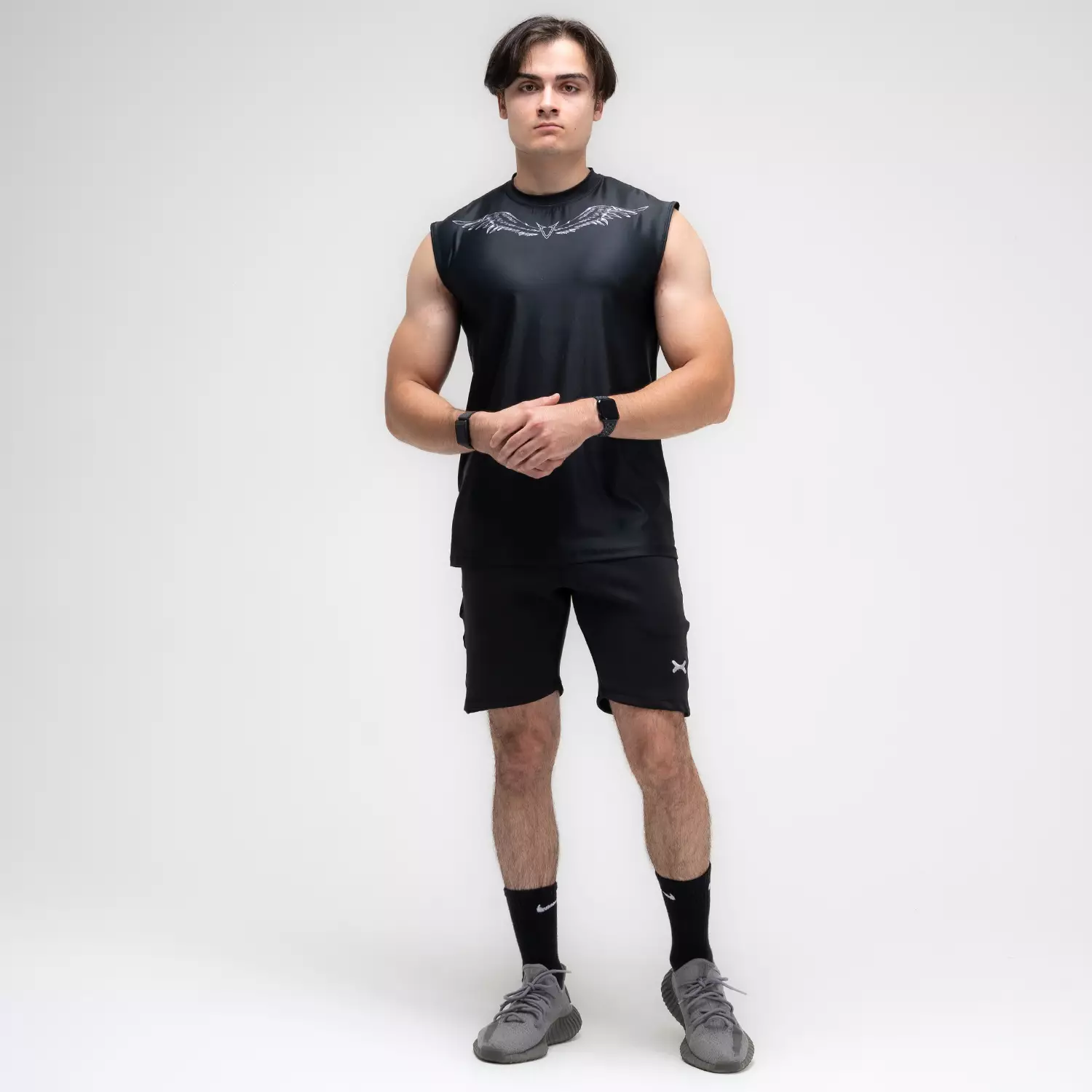 Veritate Sleeveless Muscle Shirts Wing series