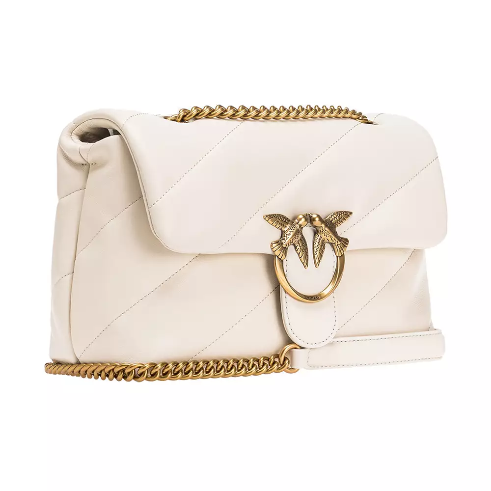 Classic Love Bag Puff Maxi Quilt White Ghw