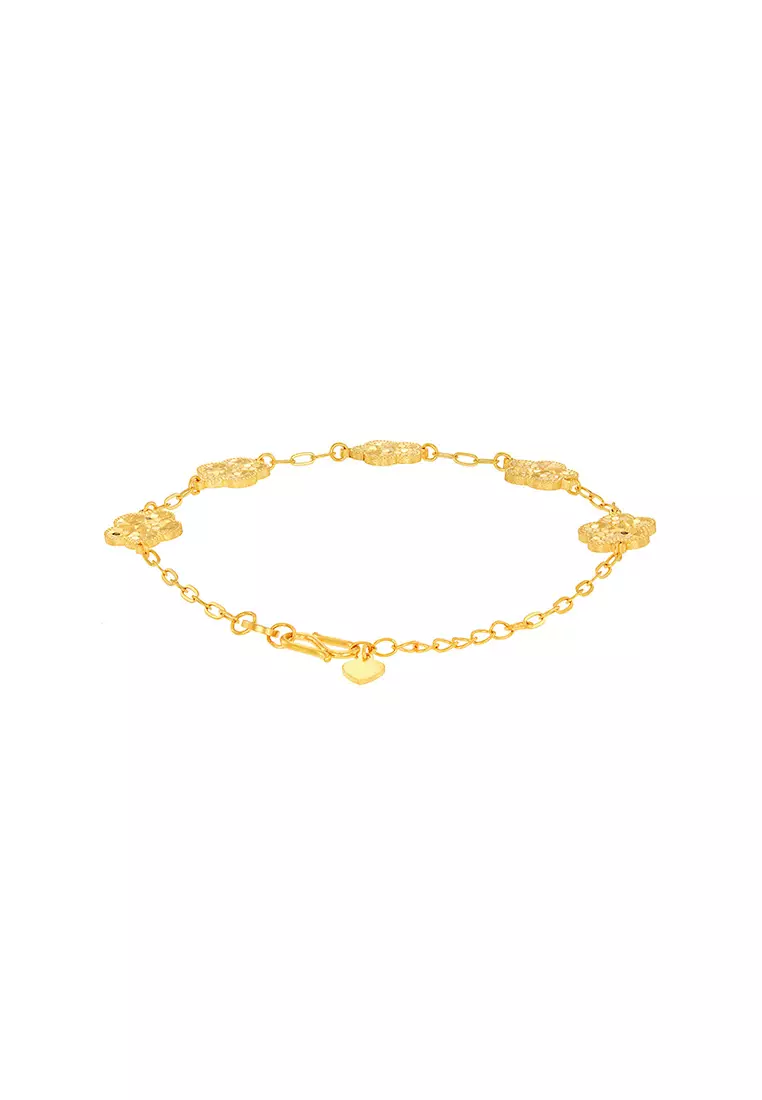 HABIB 999/24K Yellow Gold Bracelet WWGB2110423