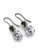 Her Jewellery silver Snowman Hook Earrings (Grey) -  Made with premium grade crystals from Austria HE210AC59HGYSG_2