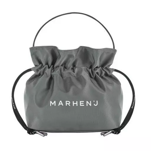 CHARRON Nylon Crossbody Bag Grey
