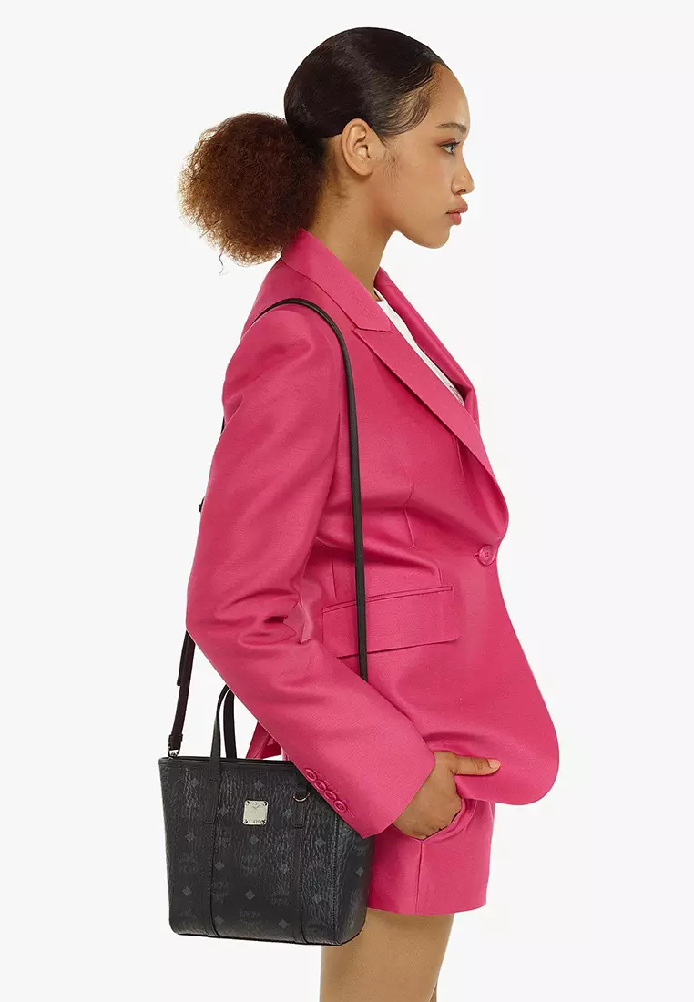 Aren Top-Zip Shopper in Visetos