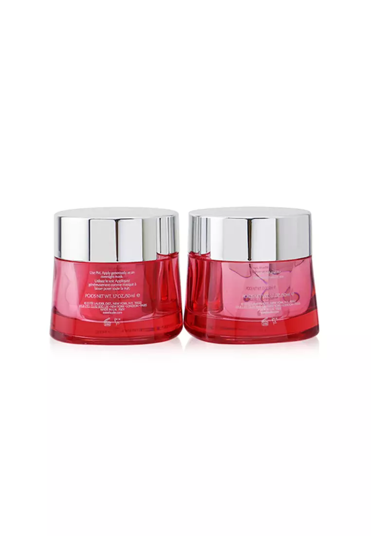 Estee Lauder - Nutritious Super-Pomegranate Day & Night Radiance Set: Moisture Creme 50ml+ Night Creme/Mask 50ml 2pcs
