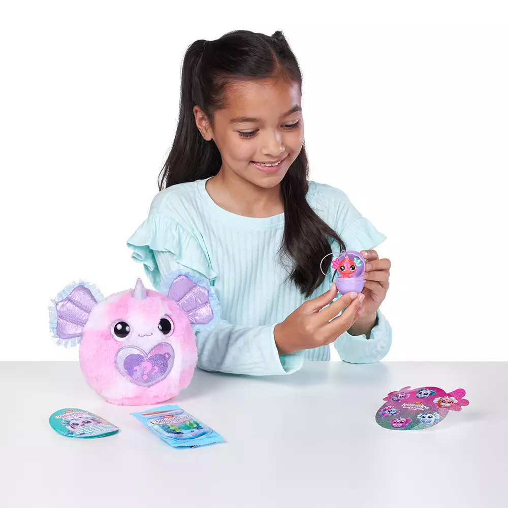 RAINBOCORNS SET BONEKA PLUSH SPARKLEHEART AXOLOTLCORN RANDOM