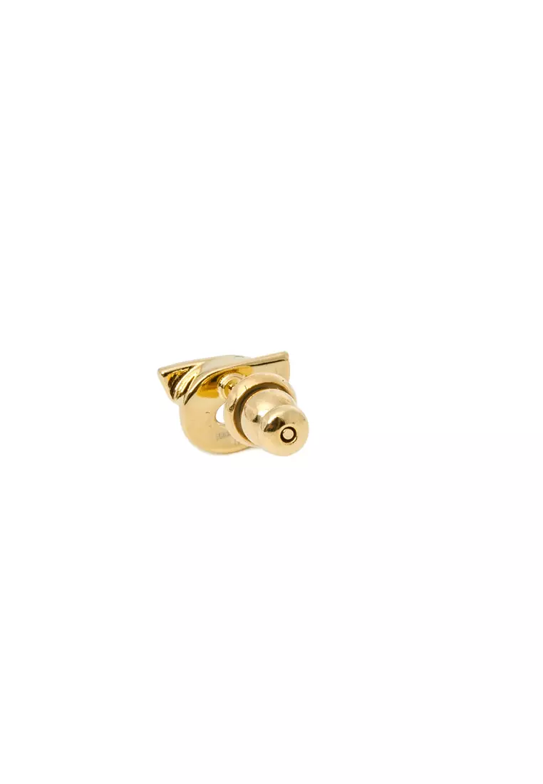 Brass Stud Earrings