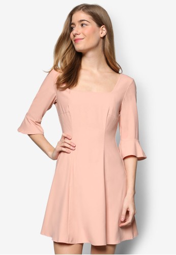 Collection Squared Neck Dress