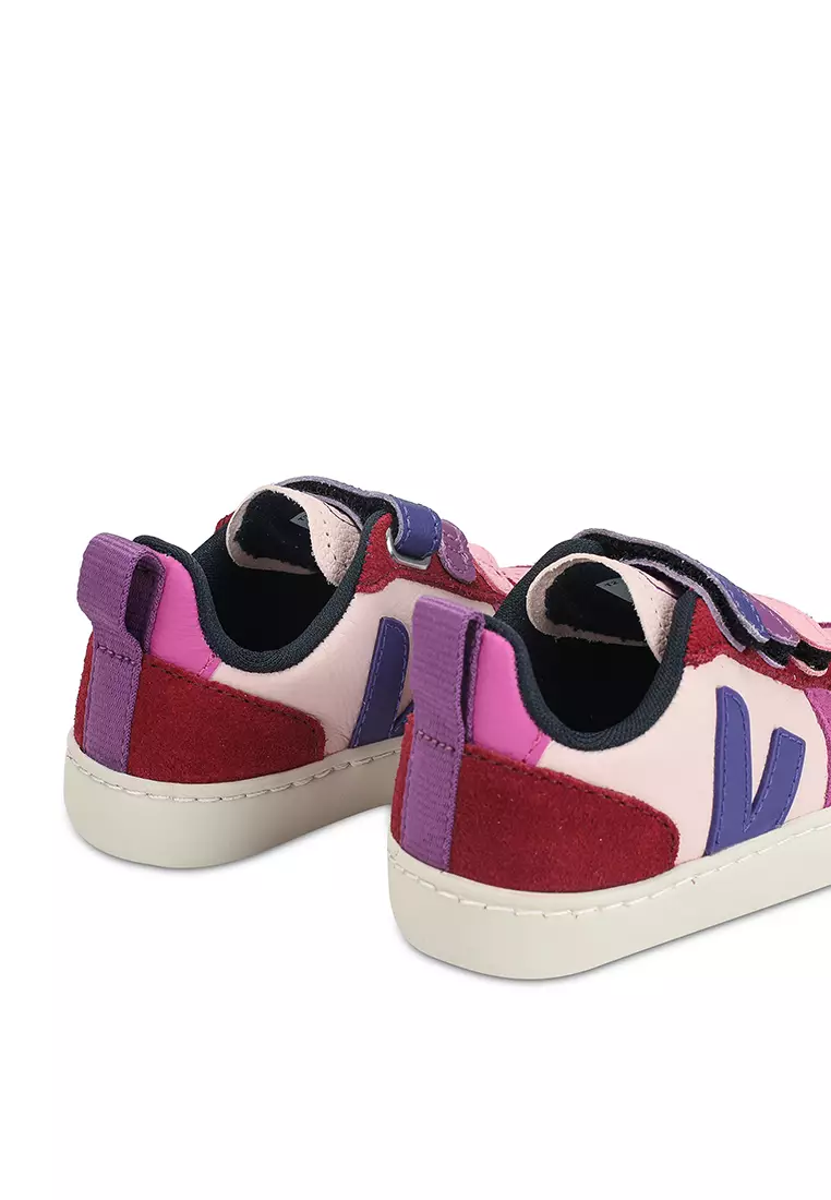 Buy Veja Small V 10 Chromefree Leather Sneakers 2024 Online