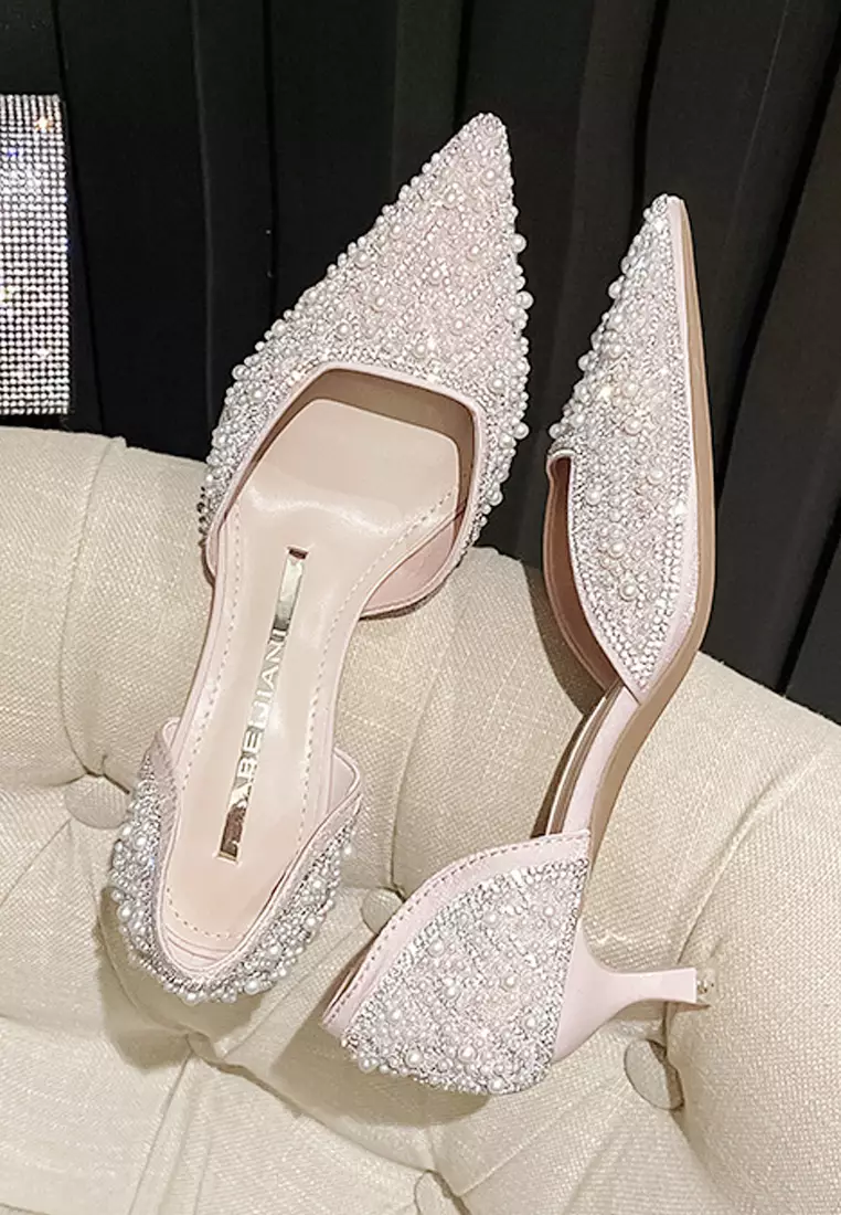 Diamond bridal outlet shoes