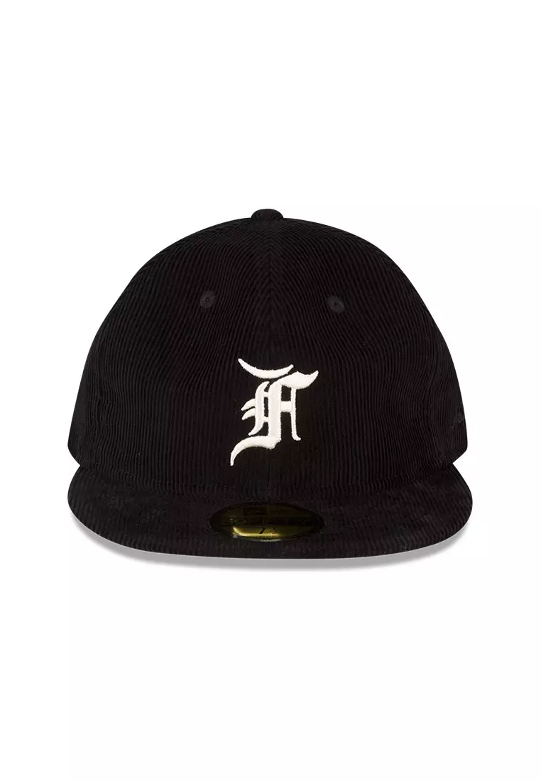 Buy NEW ERA Fear Of God Essentials Corduroy Black 59fifty