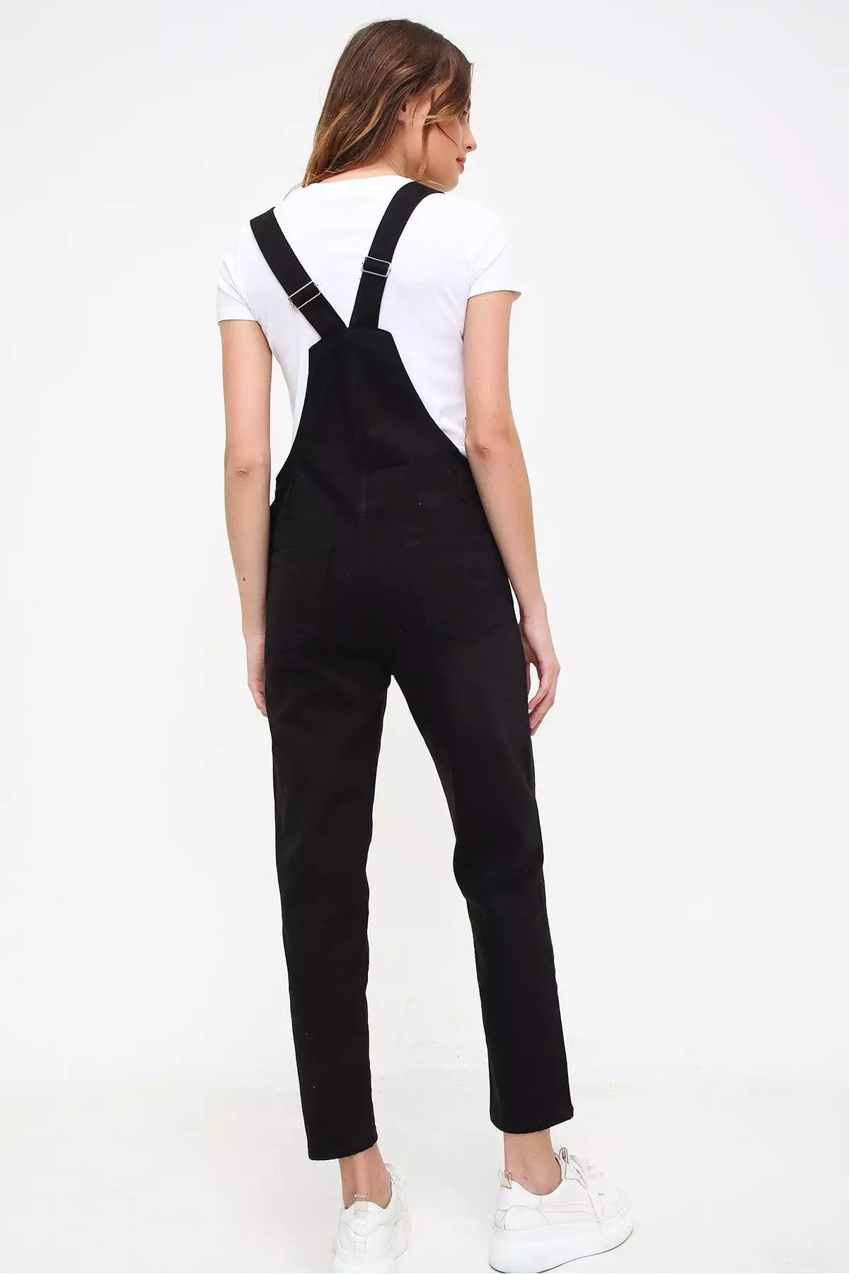 Denim Pocket Detailed Dungarees