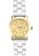 EGLANTINE gold EGLANTINE® Sara Yellow Gold Plated Steel Quartz Watch on White Ceramic Bracelet EAAB7AC28211D8GS_2