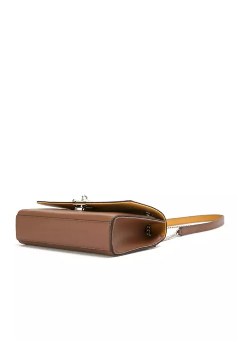 Amelie Monogram Shoulder Camel SS