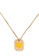 Hey Harper yellow and gold Tiny Amour Yellow Necklace 0E4DBACCFD9560GS_1