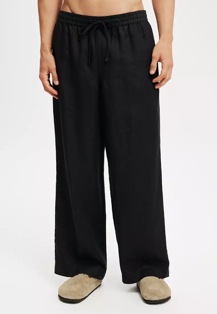 Super Baggy Linen Pants