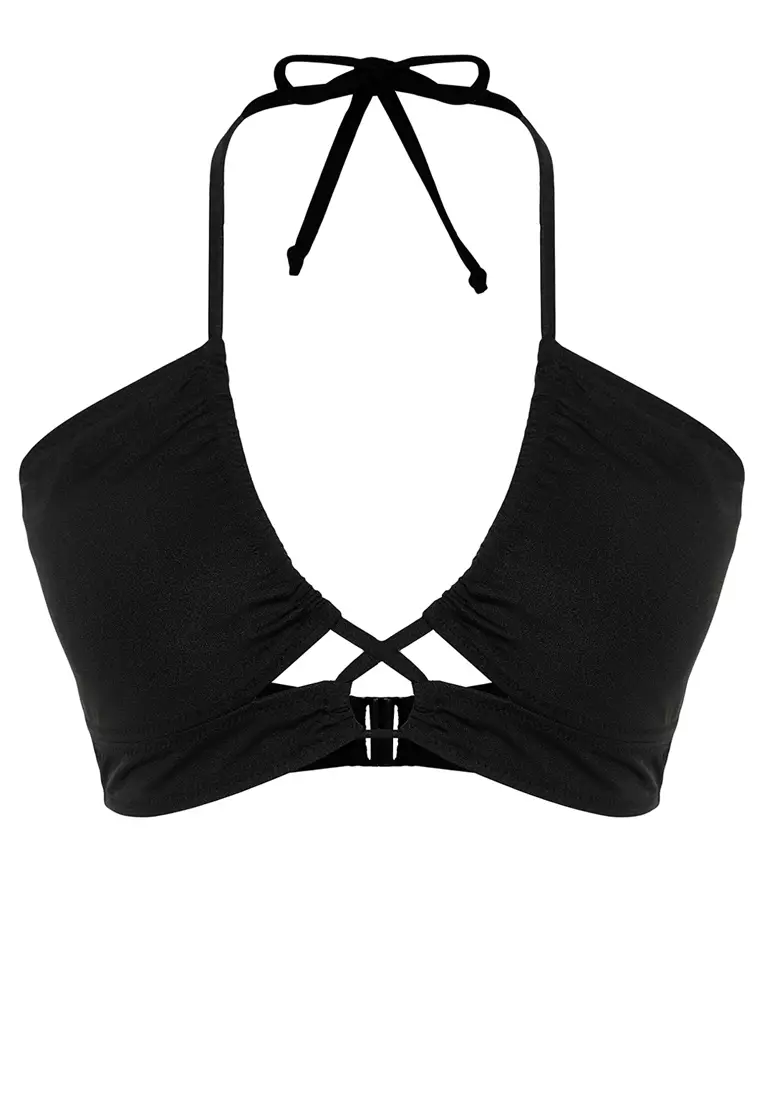 Plus Size Halter Bikini Top