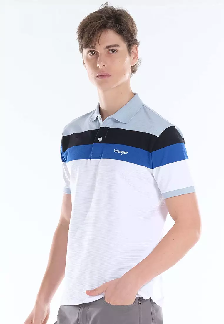 Wrangler Men's Multicolor Polo Shirt