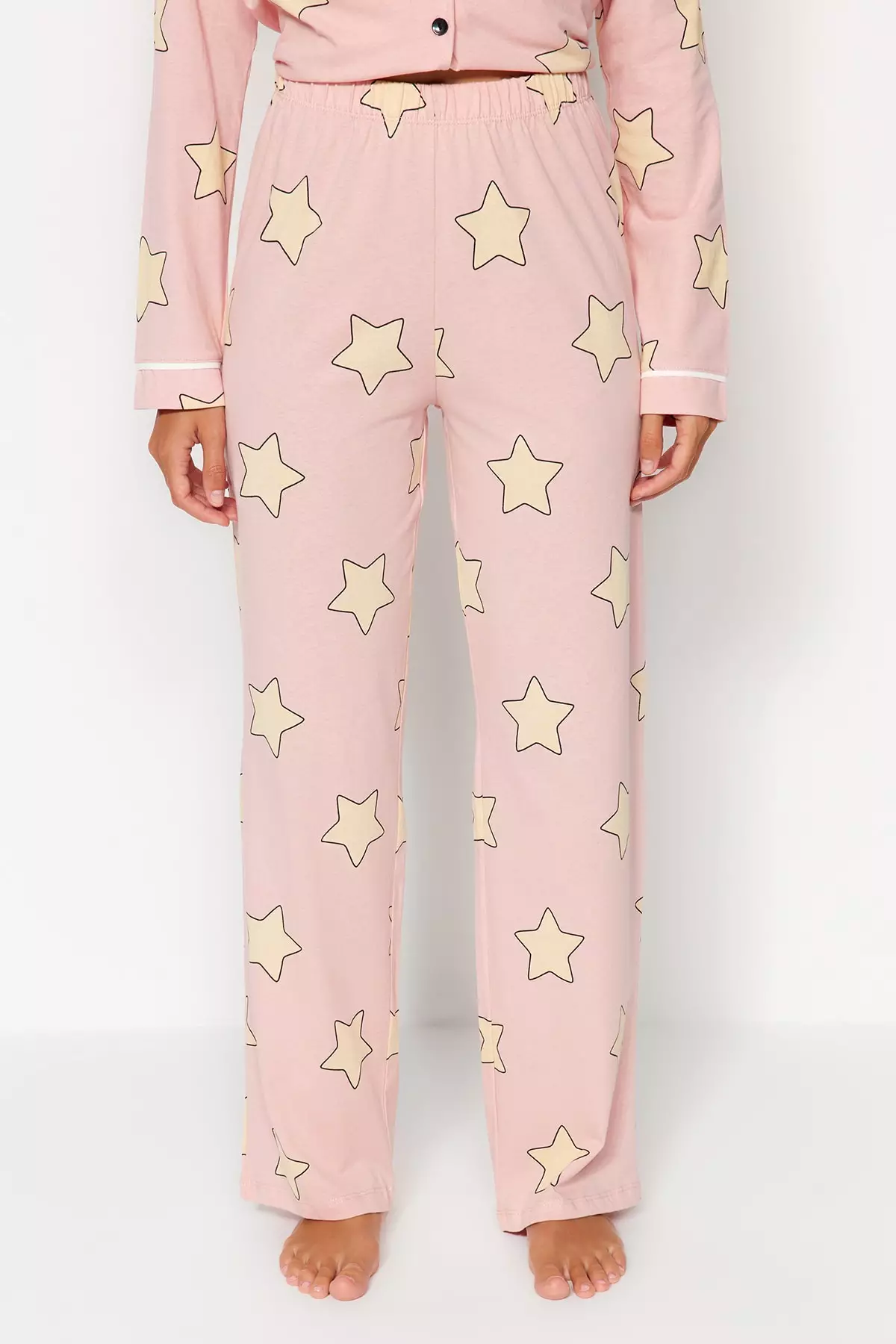 Star Printed Pajamas Set