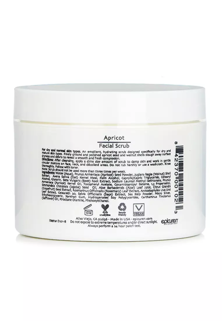 Apricot面部磨砂膏 -適合乾性和中性肌膚（美容院裝） 236ml/8oz