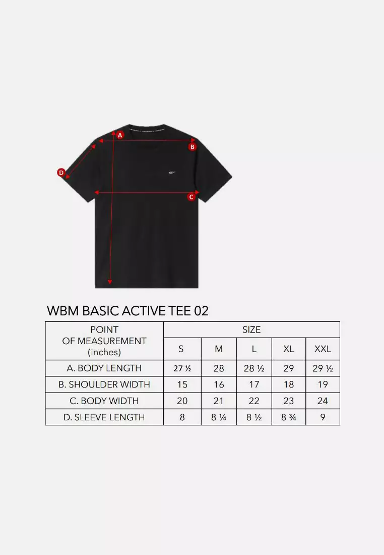 World Balance Men's Basic Active Tee 02