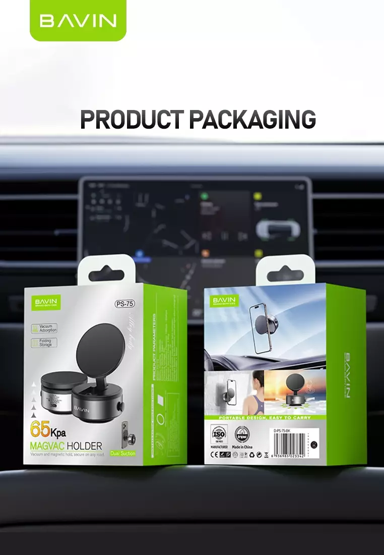 Bavin Smart Car Phone Mount Universal Car Air Vent Mobile Phone