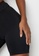 MISSGUIDED black Glossy Fibre Cycling Shorts 90569AA0DA1B5EGS_3
