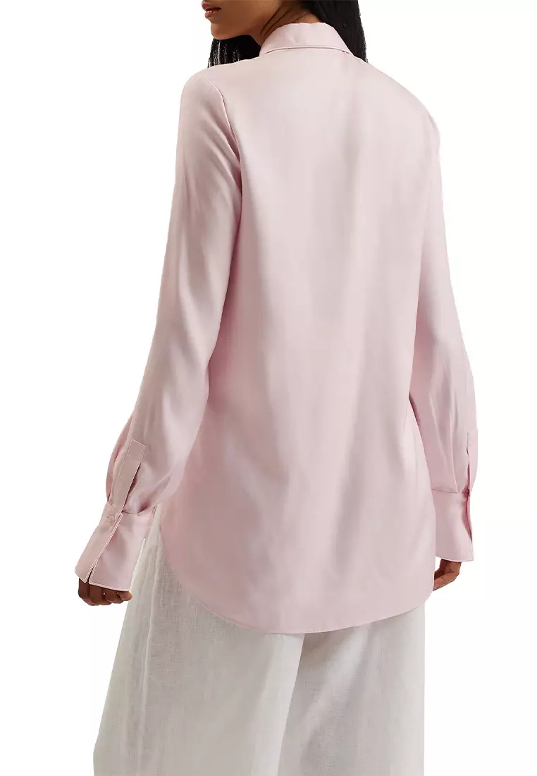 ⭐️美品⭐️TED BAKERのシフォントップス Buy TED BAKER Ted Baker Printed Longline Shirt with Pocket