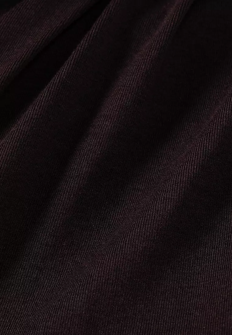 Asymmetrical Ruched T-Shirt