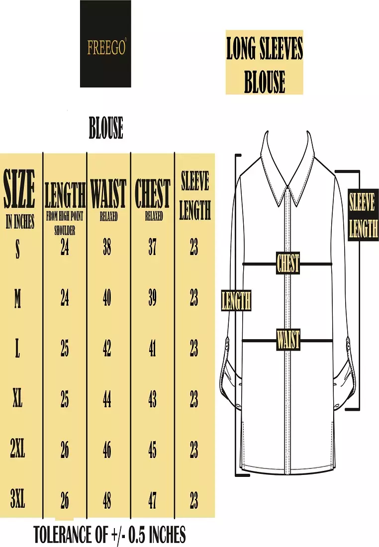 Woven Plain Linen Long Sleeve Blouse