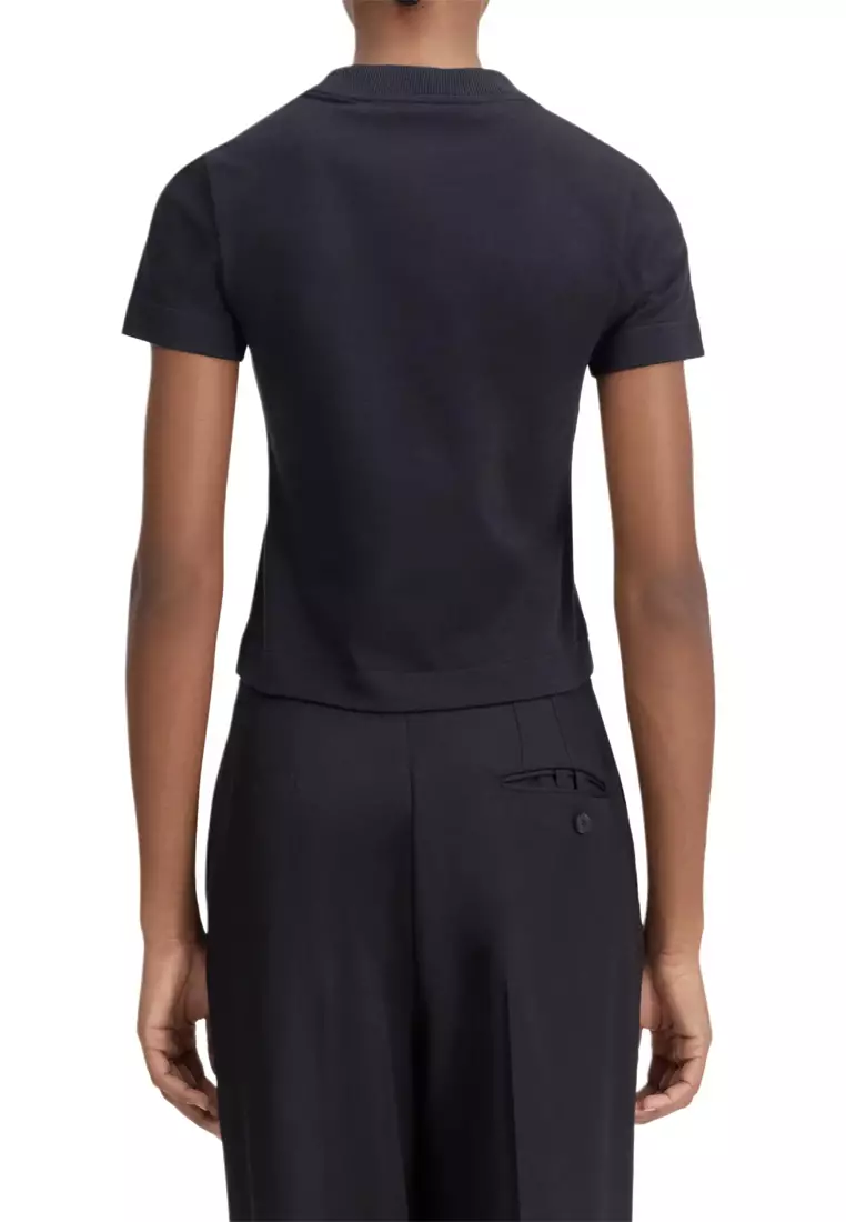 Women's T-shirt in Black 24ETSW00133AJ0 0124 990