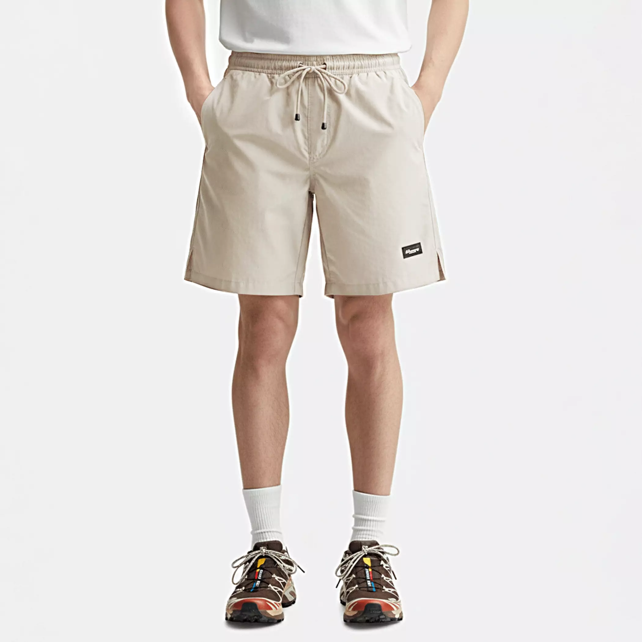 Lavora Boardshort Celana Pendek Basic Shorts Cream