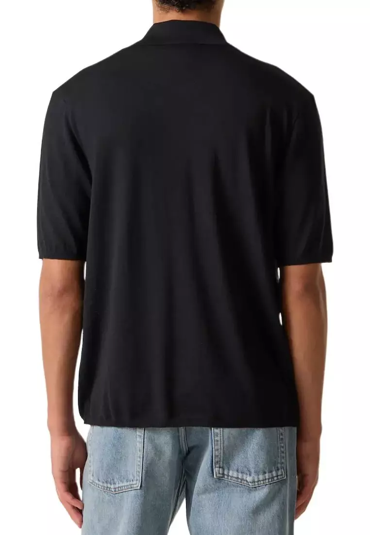 Men's Short Sleeved POLO in Black 81054471