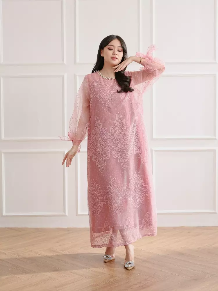 Xtramiles Ladies dress ellenoir dress pink