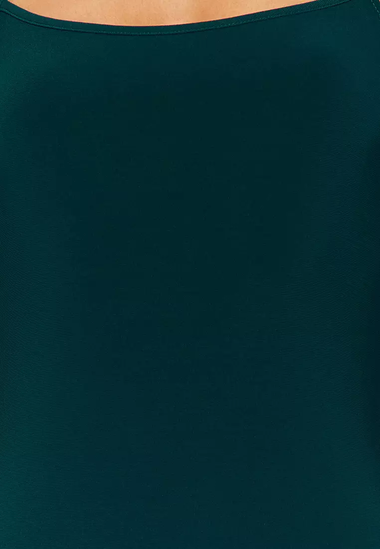 Knitted Maxi Dress with Straps