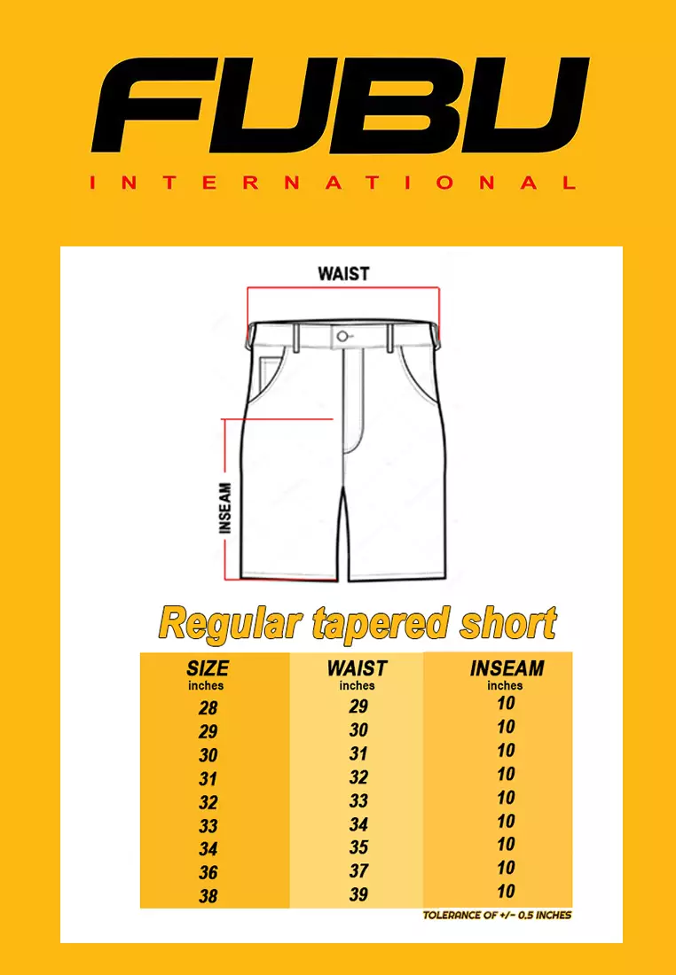 Regular Tapered Shorts